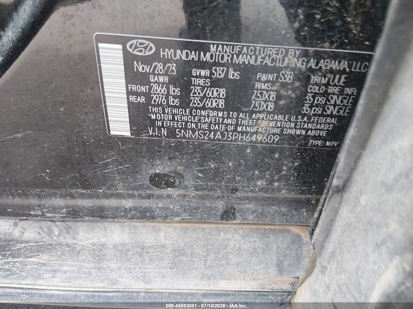 2023 HYUNDAI SANTA FE SEL