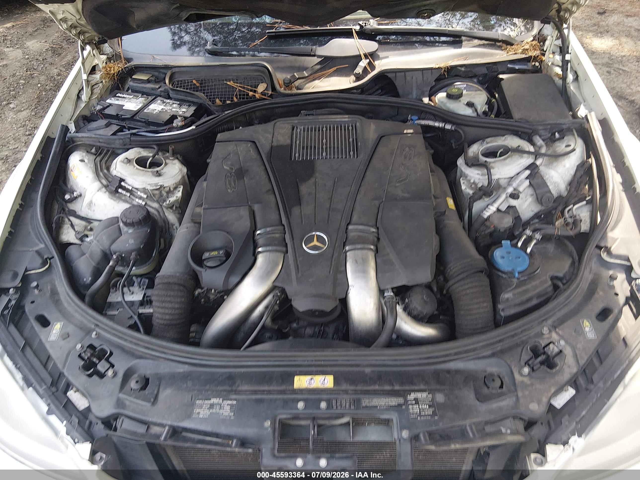2013 MERCEDES-BENZ S 550 S550V 4-MATIC