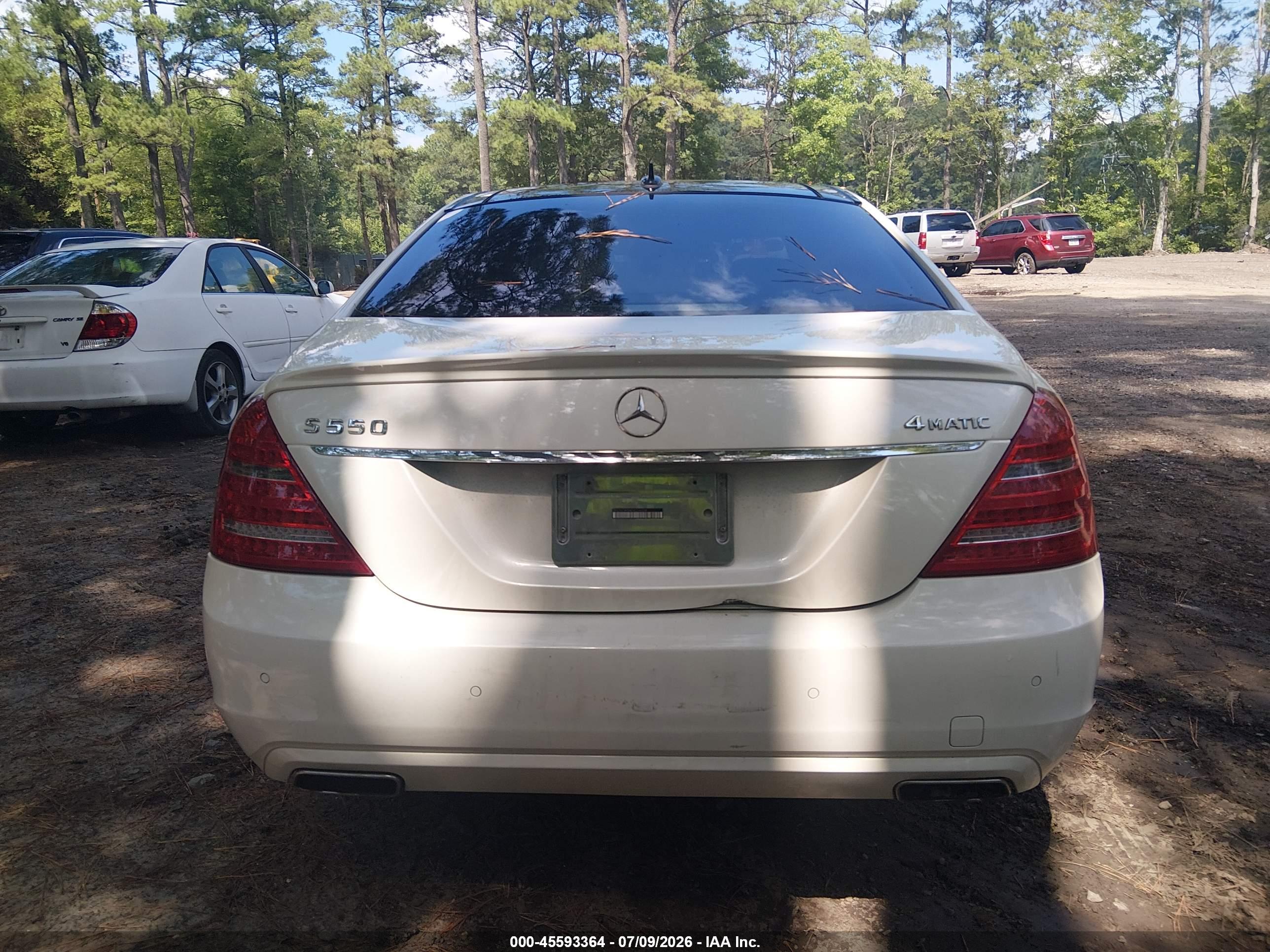 2013 MERCEDES-BENZ S 550 S550V 4-MATIC