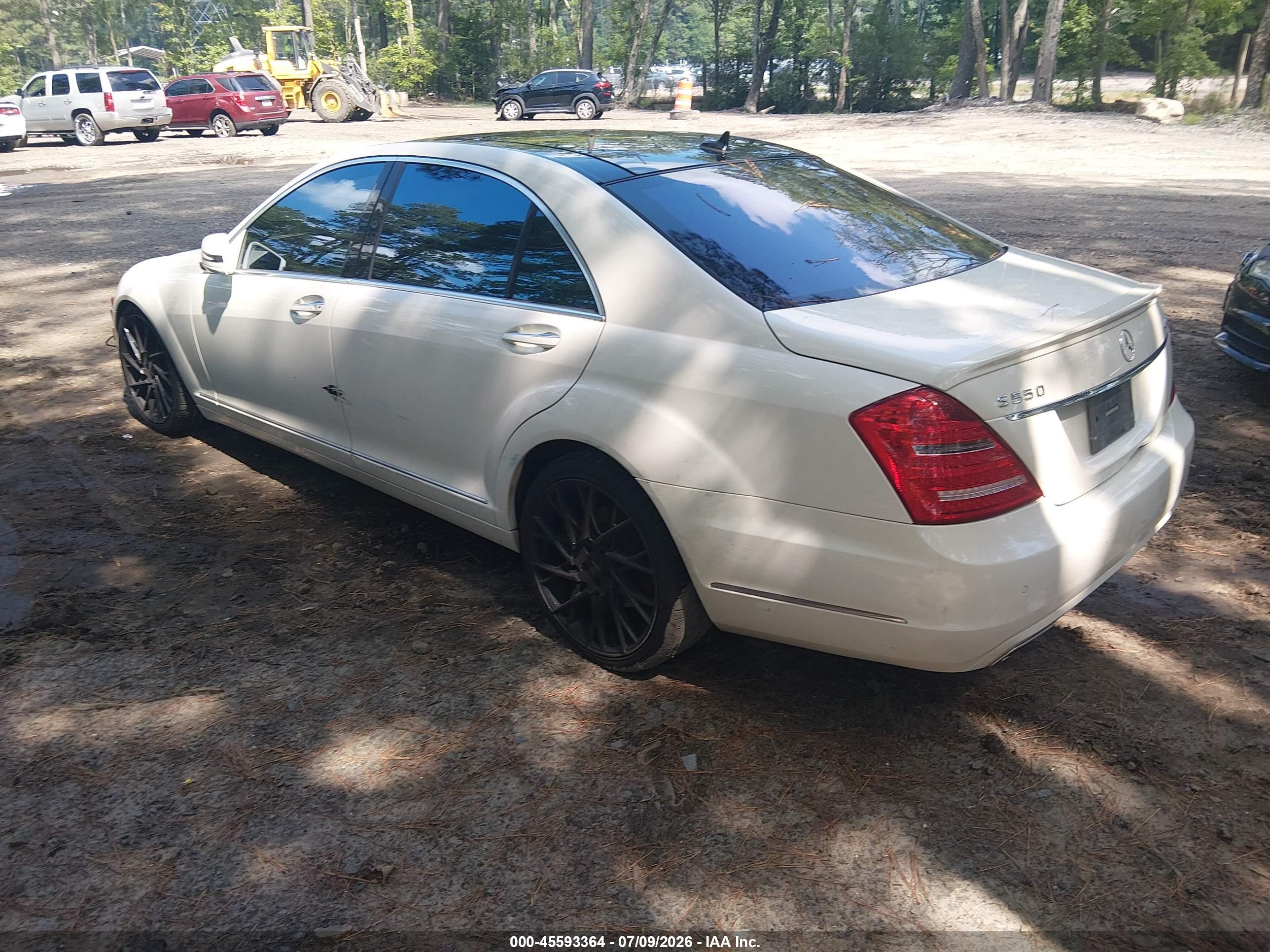2013 MERCEDES-BENZ S 550 S550V 4-MATIC