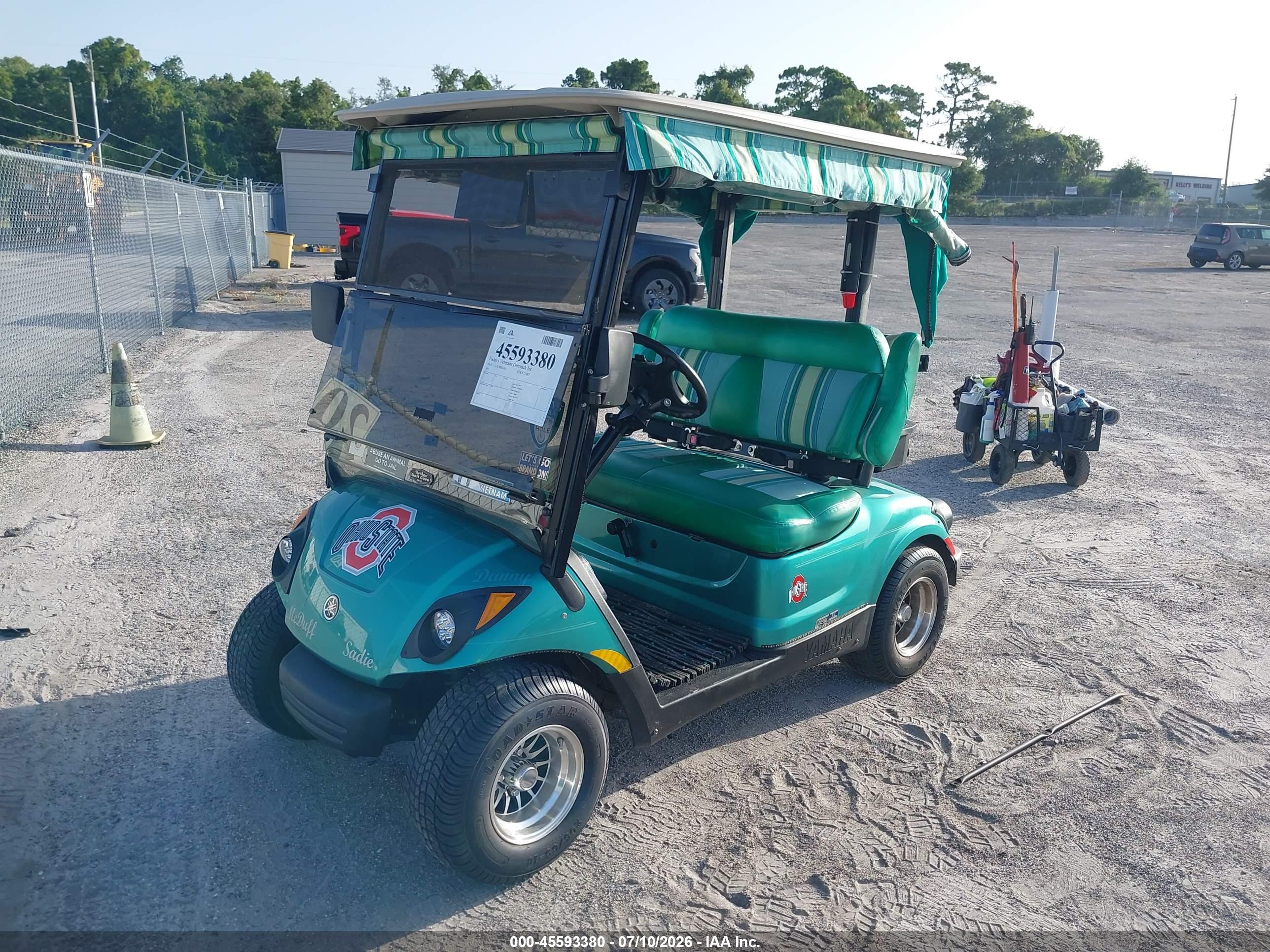 2015 YAMAHA GOLF CART — I2