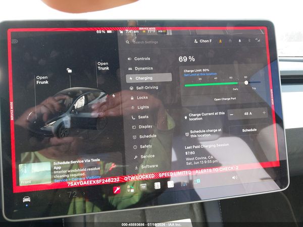 2025 TESLA MODEL Y