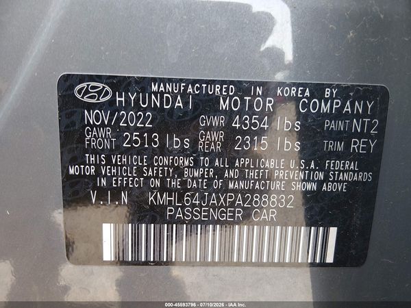 2023 HYUNDAI SONATA SEL