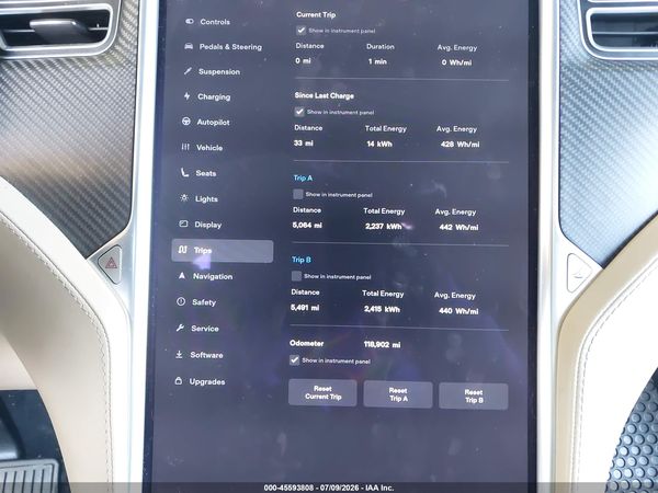 2017 TESLA MODEL X 100D/75D/90D