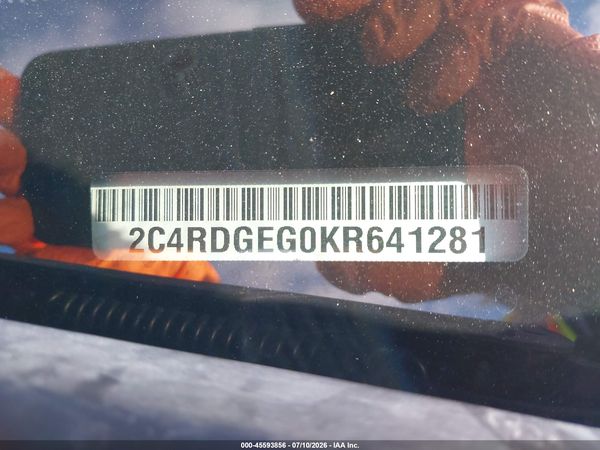 2019 DODGE GRAND CARAVAN GT