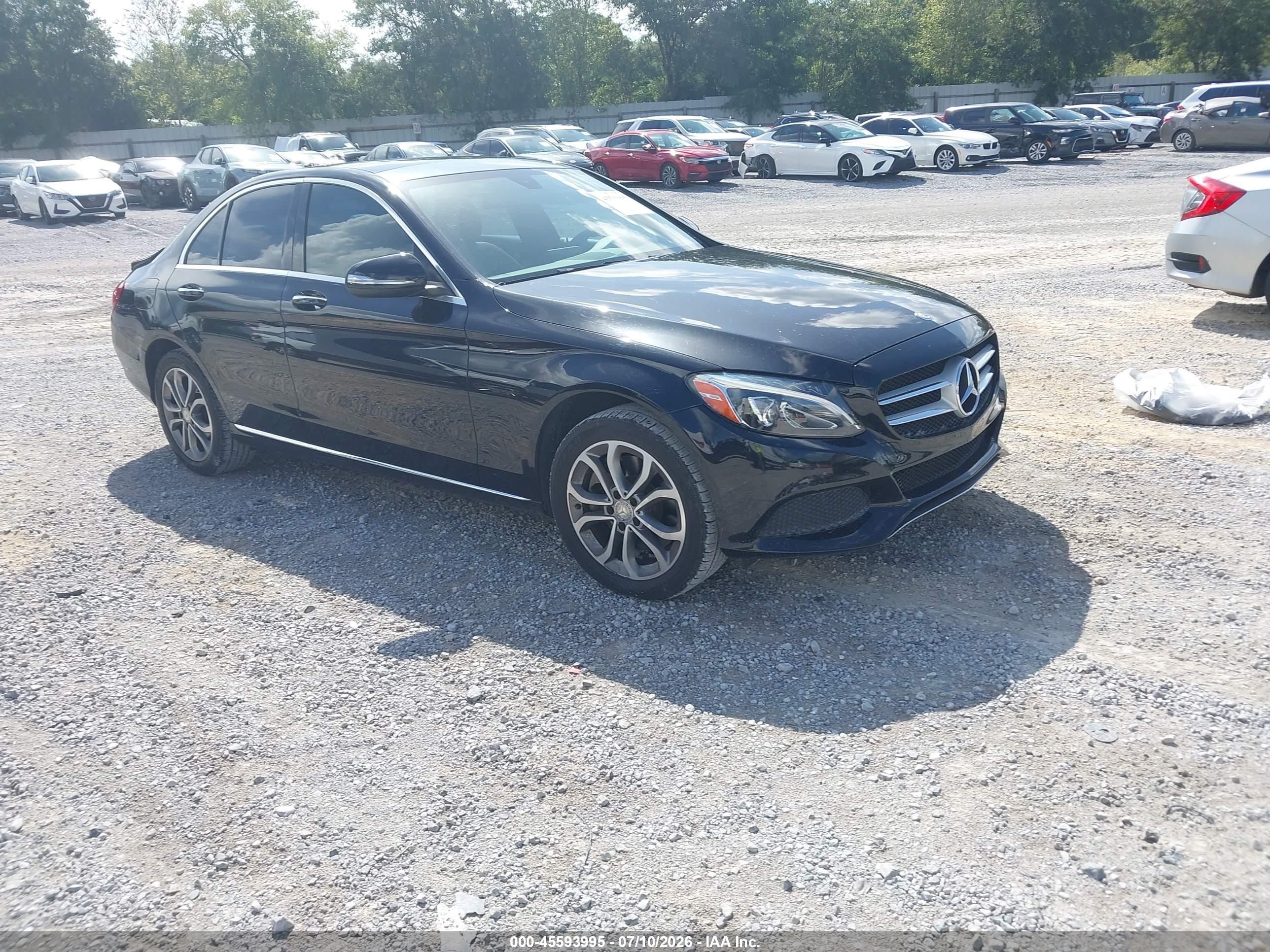 2015 MERCEDES-BENZ C 300 4MATIC