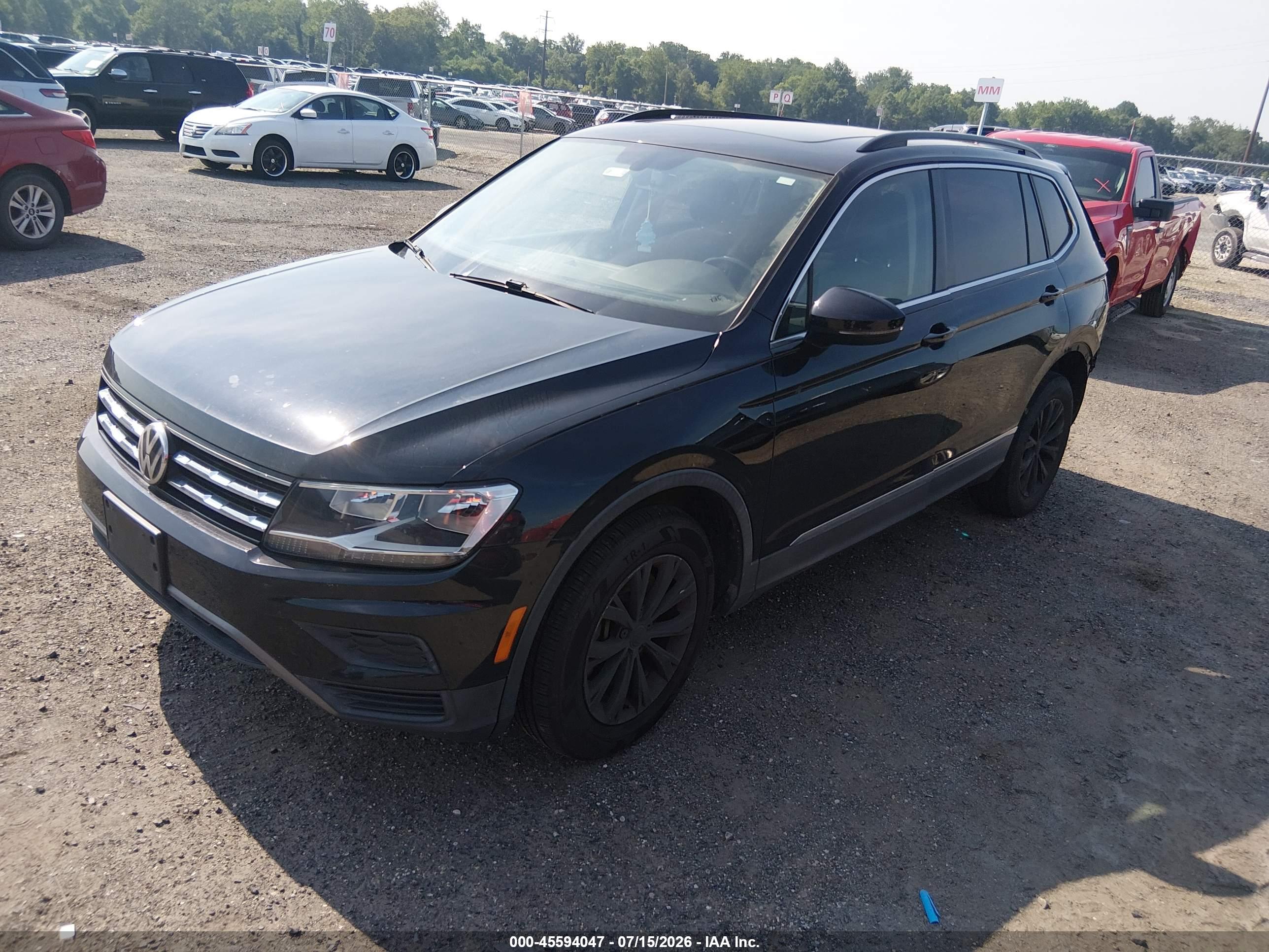 2018 VOLKSWAGEN TIGUAN 2.0T SE/2.0T SEL — I2