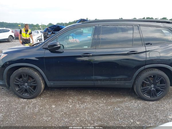 2022 HONDA PILOT AWD BLACK EDITION