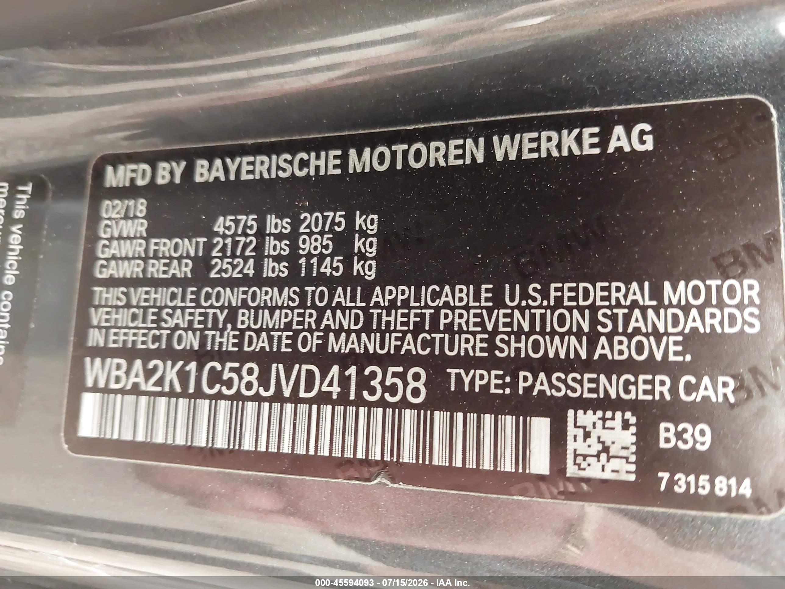 2018 BMW 230I XDRIVE