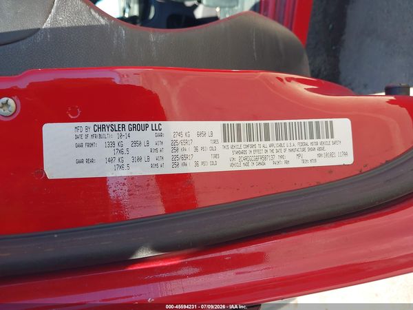 2015 DODGE GRAND CARAVAN SXT