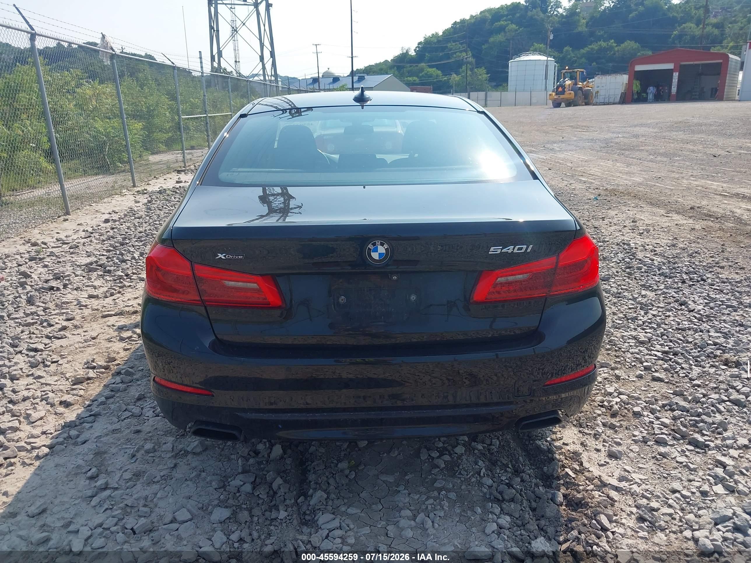 2018 BMW 540I XDRIVE