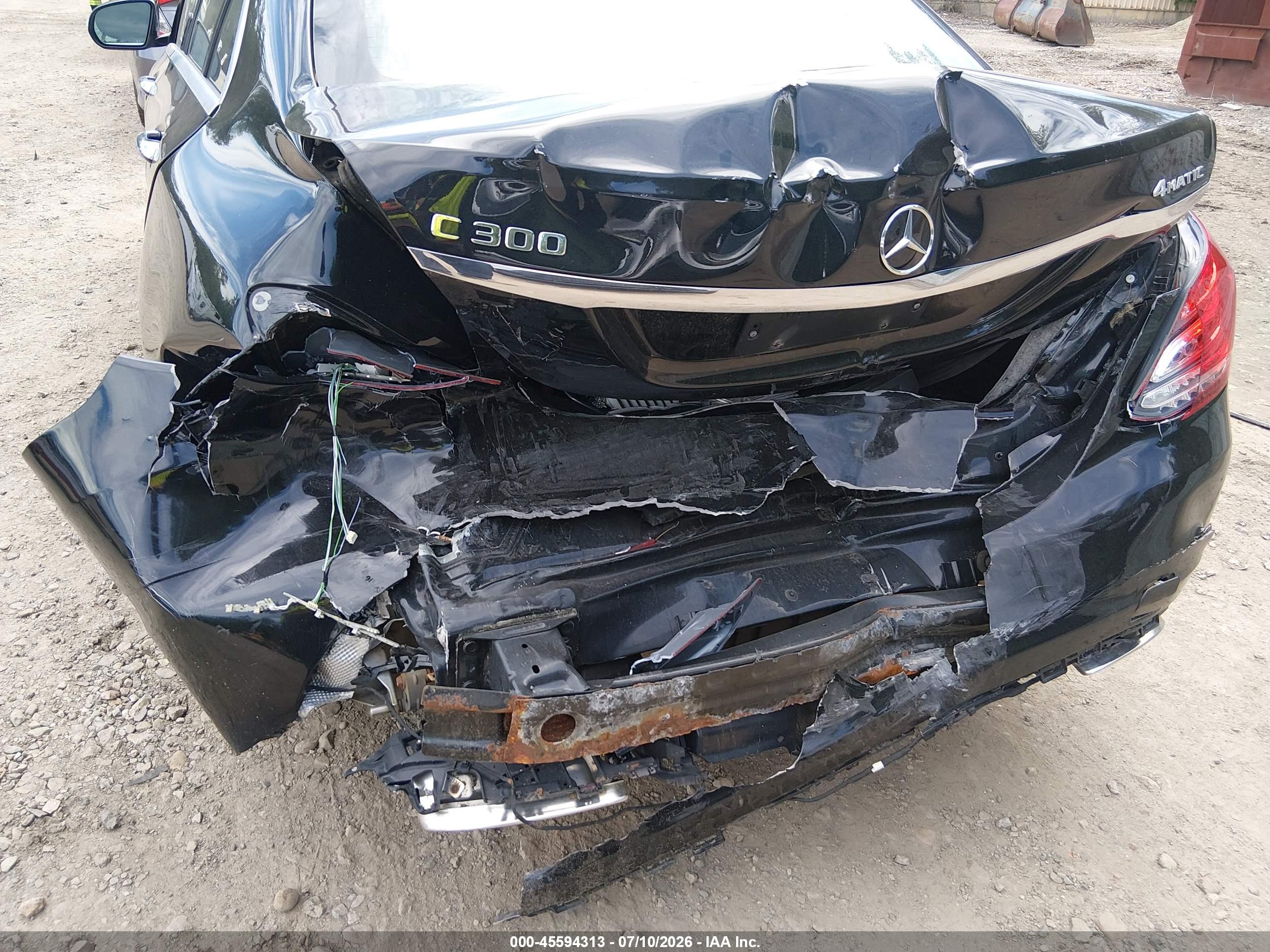 2017 MERCEDES-BENZ C 300 4MATIC