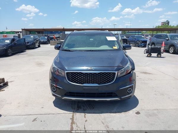 2016 KIA SEDONA SX LUXURY