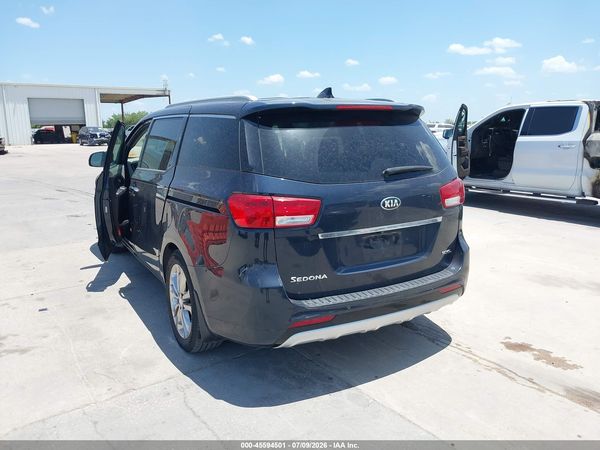 2016 KIA SEDONA SX LUXURY