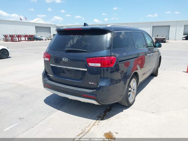 2016 KIA SEDONA SX LUXURY