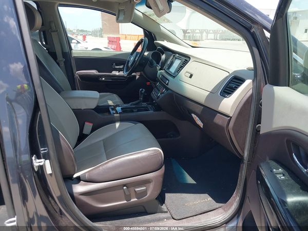 2016 KIA SEDONA SX LUXURY