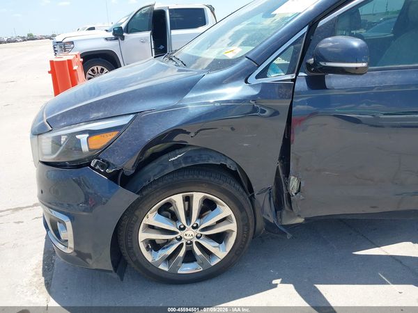 2016 KIA SEDONA SX LUXURY