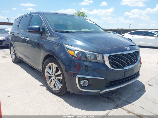 2016 KIA SEDONA SX LUXURY