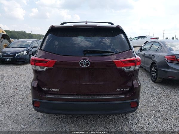 2019 TOYOTA HIGHLANDER XLE