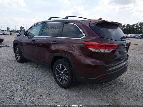 2019 TOYOTA HIGHLANDER XLE