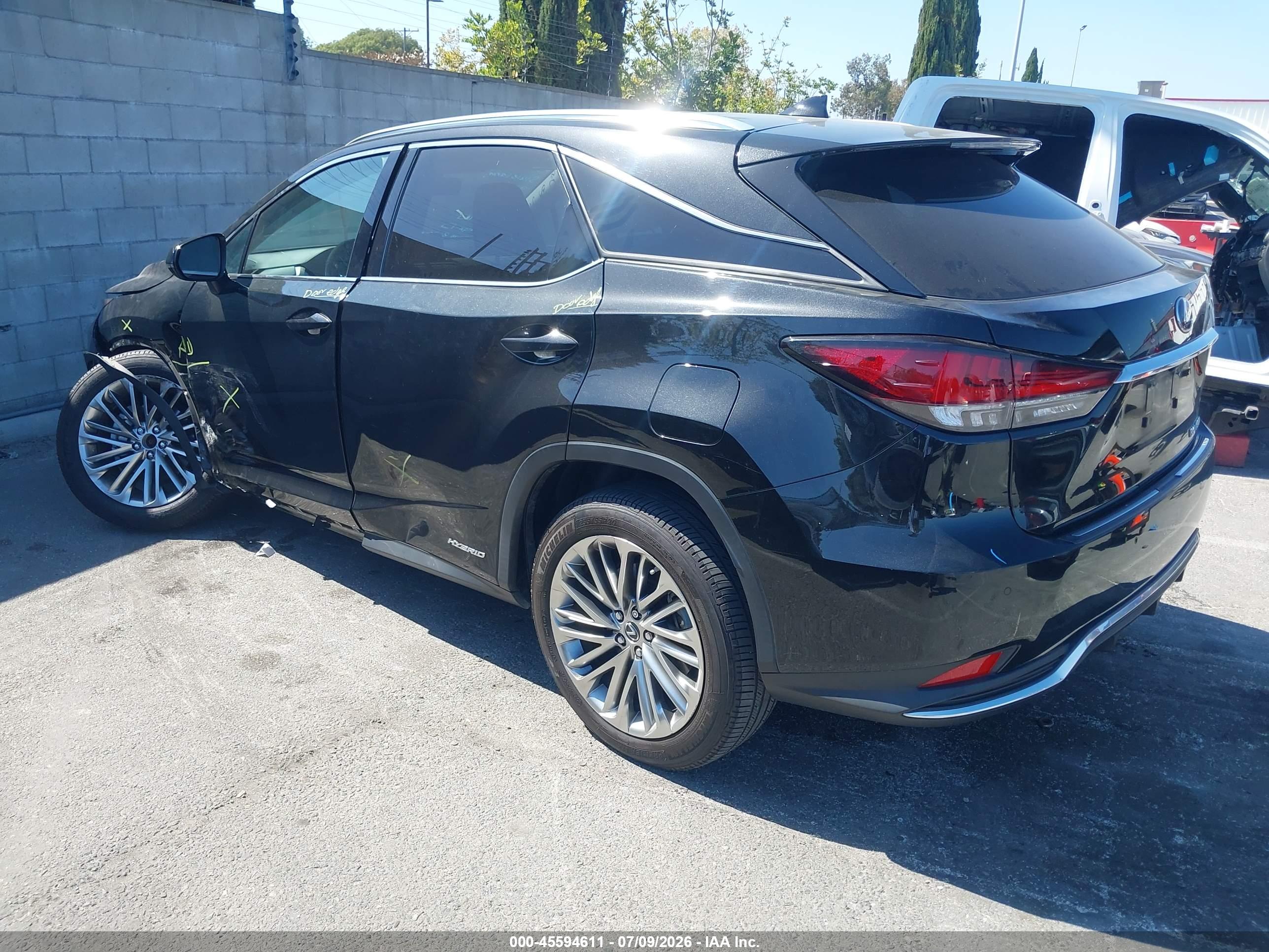 2020 LEXUS RX 450H 450h Luxury