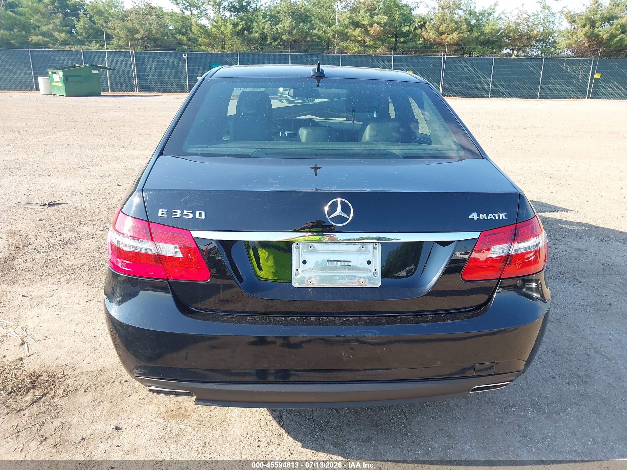 2013 MERCEDES-BENZ E 350 4MATIC