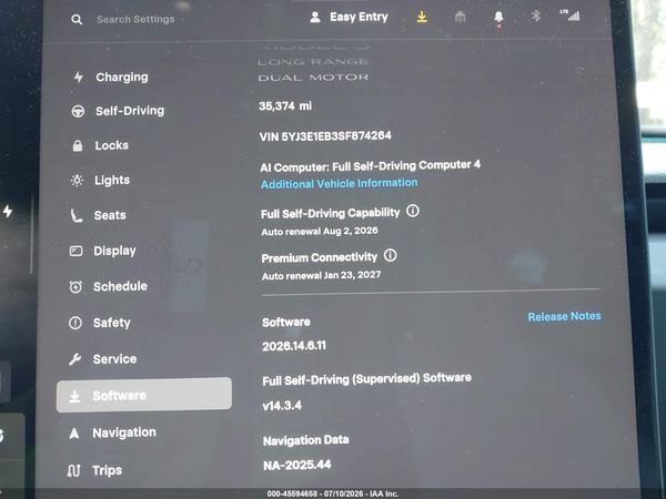 2025 TESLA MODEL 3