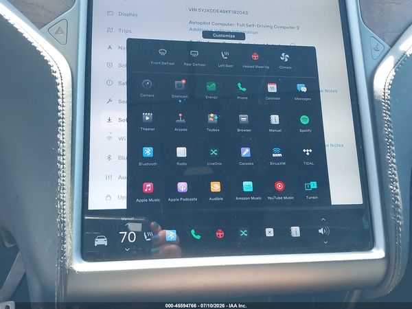 2019 TESLA MODEL X P100D/PERFORMANCE