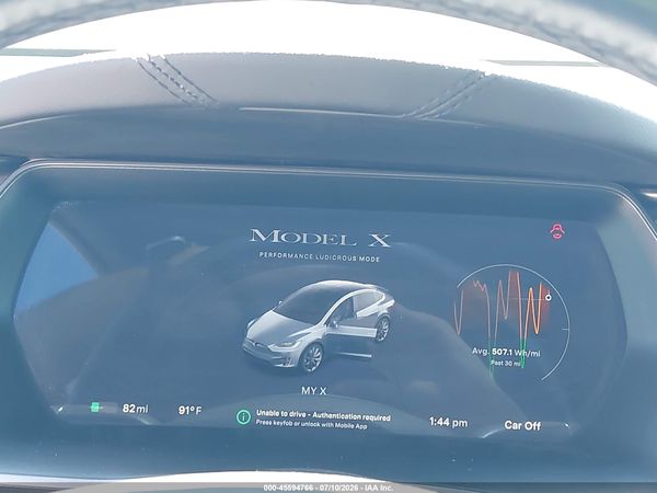 2019 TESLA MODEL X P100D/PERFORMANCE