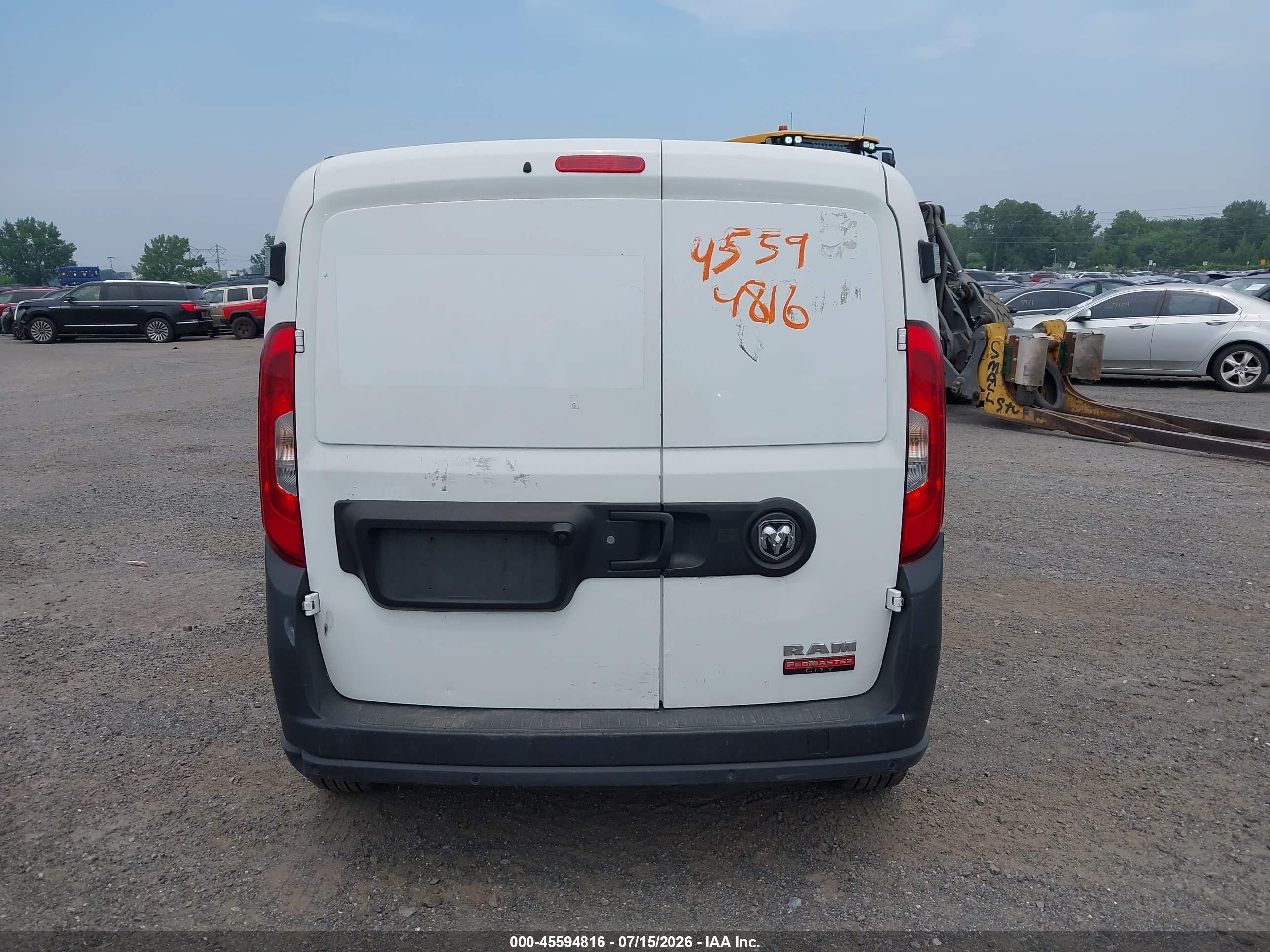 2021 RAM PROMASTER CITY TRADESMAN