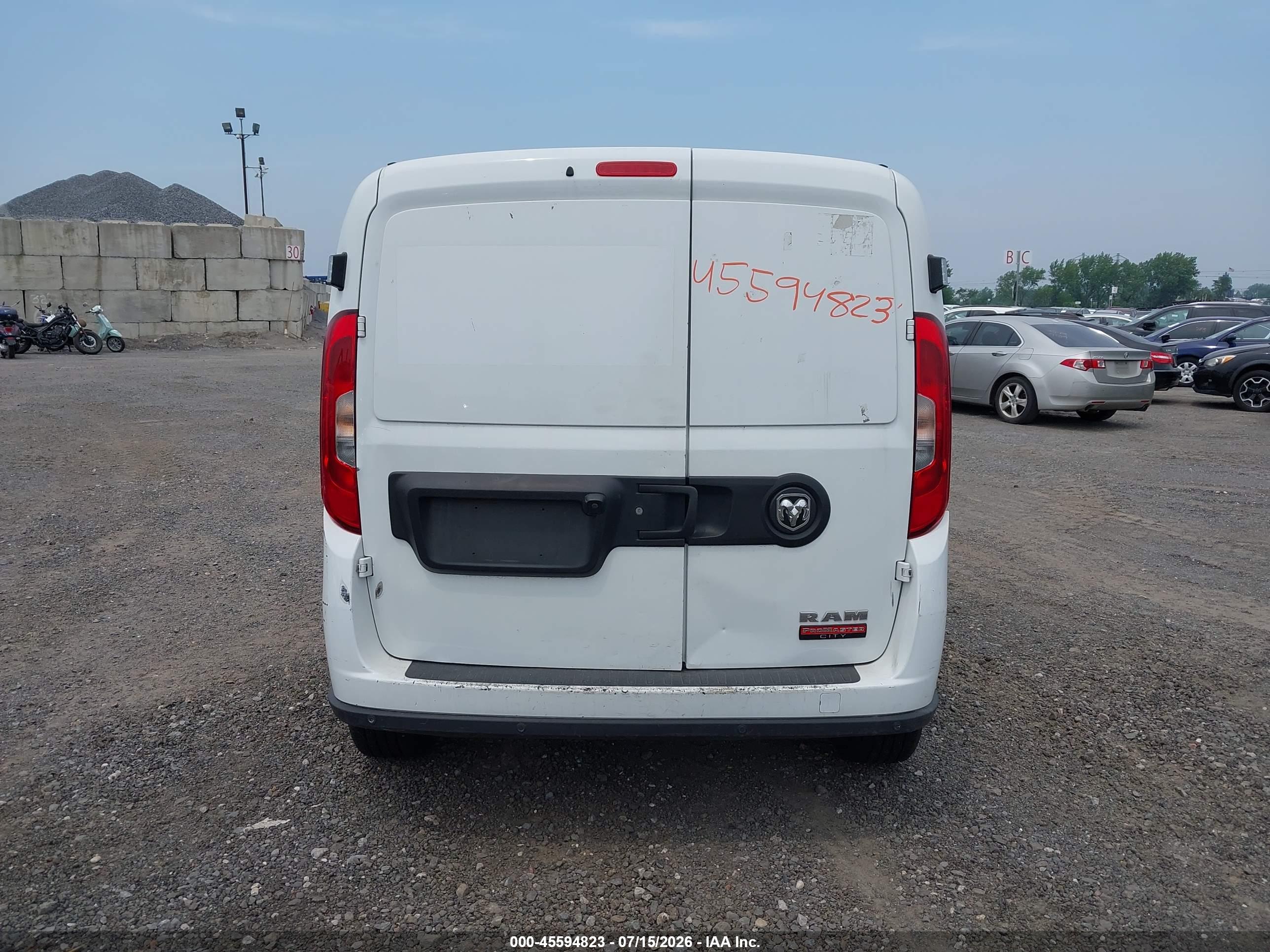 2022 RAM PROMASTER CITY CARGO VAN