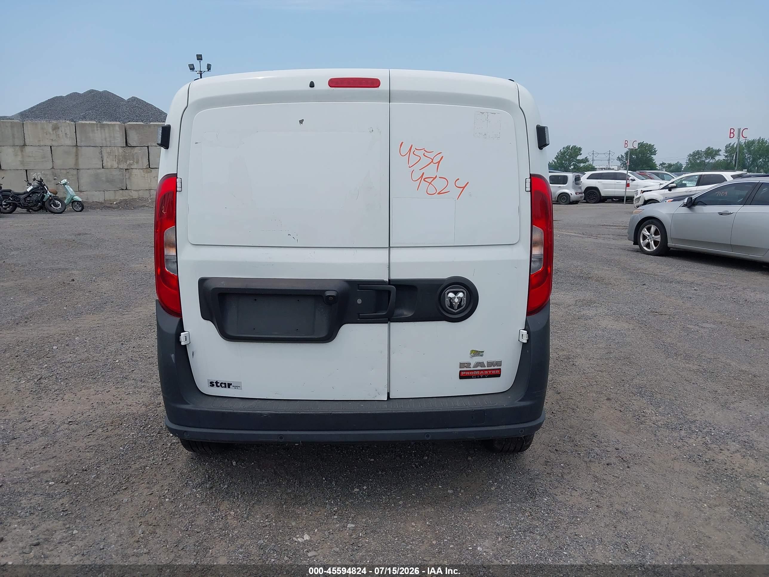 2021 RAM PROMASTER CITY TRADESMAN