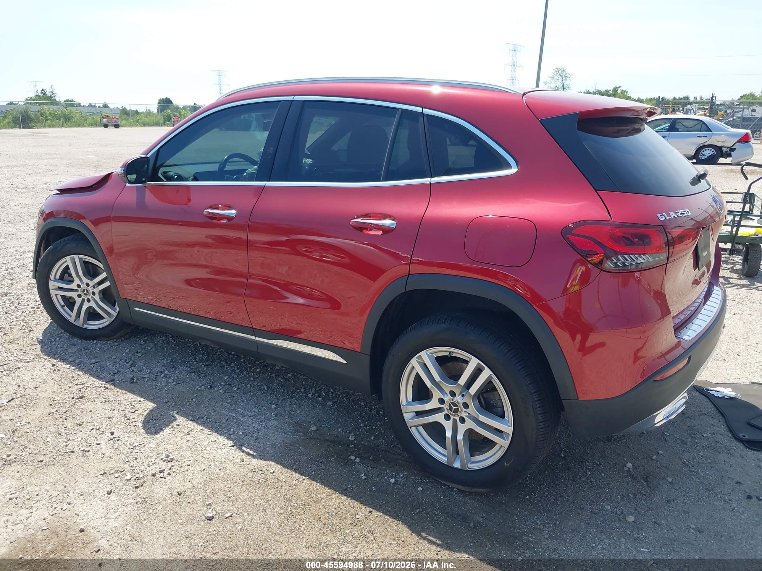 2021 MERCEDES-BENZ GLA 250 4MATIC