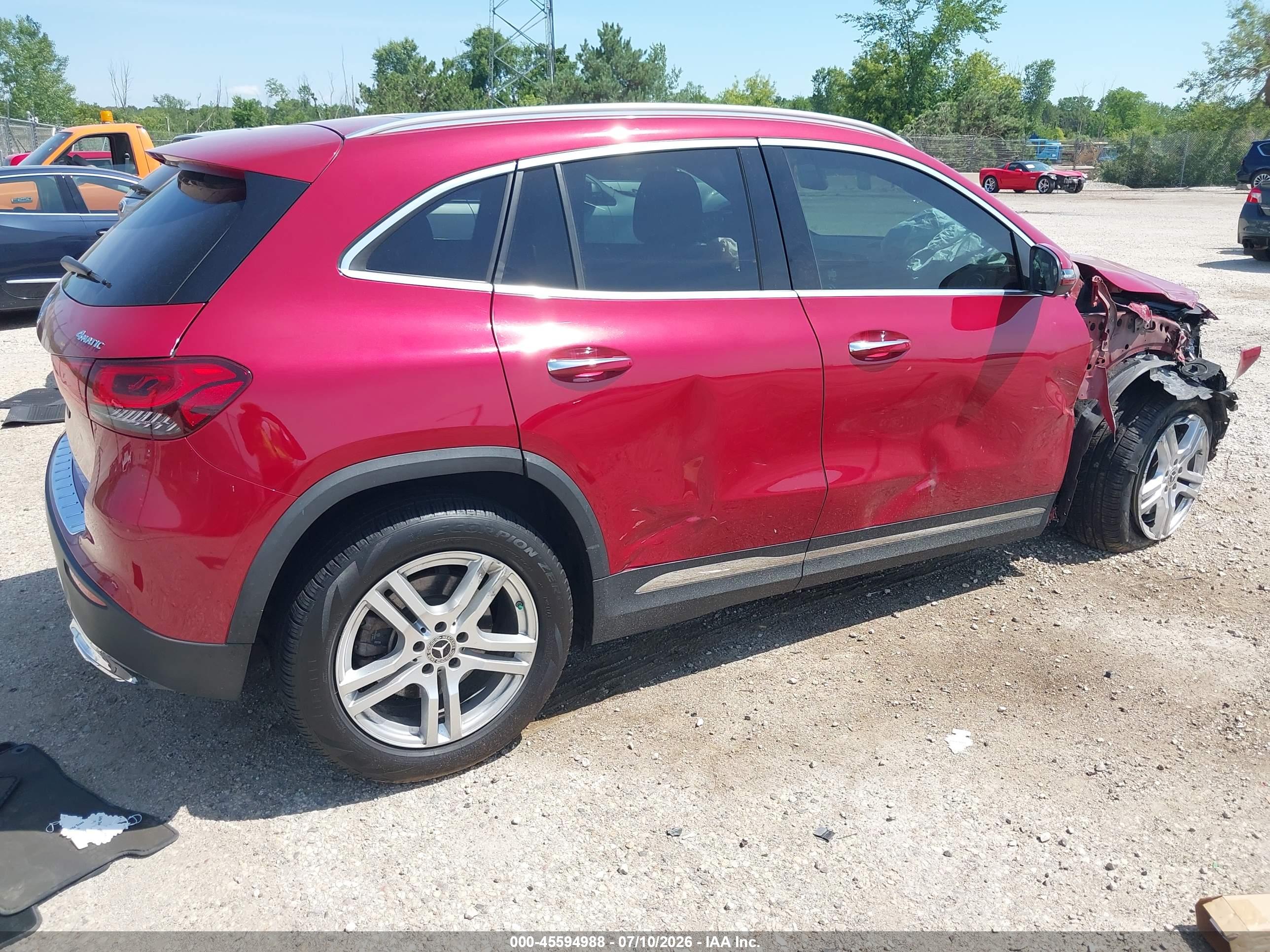 2021 MERCEDES-BENZ GLA 250 4MATIC