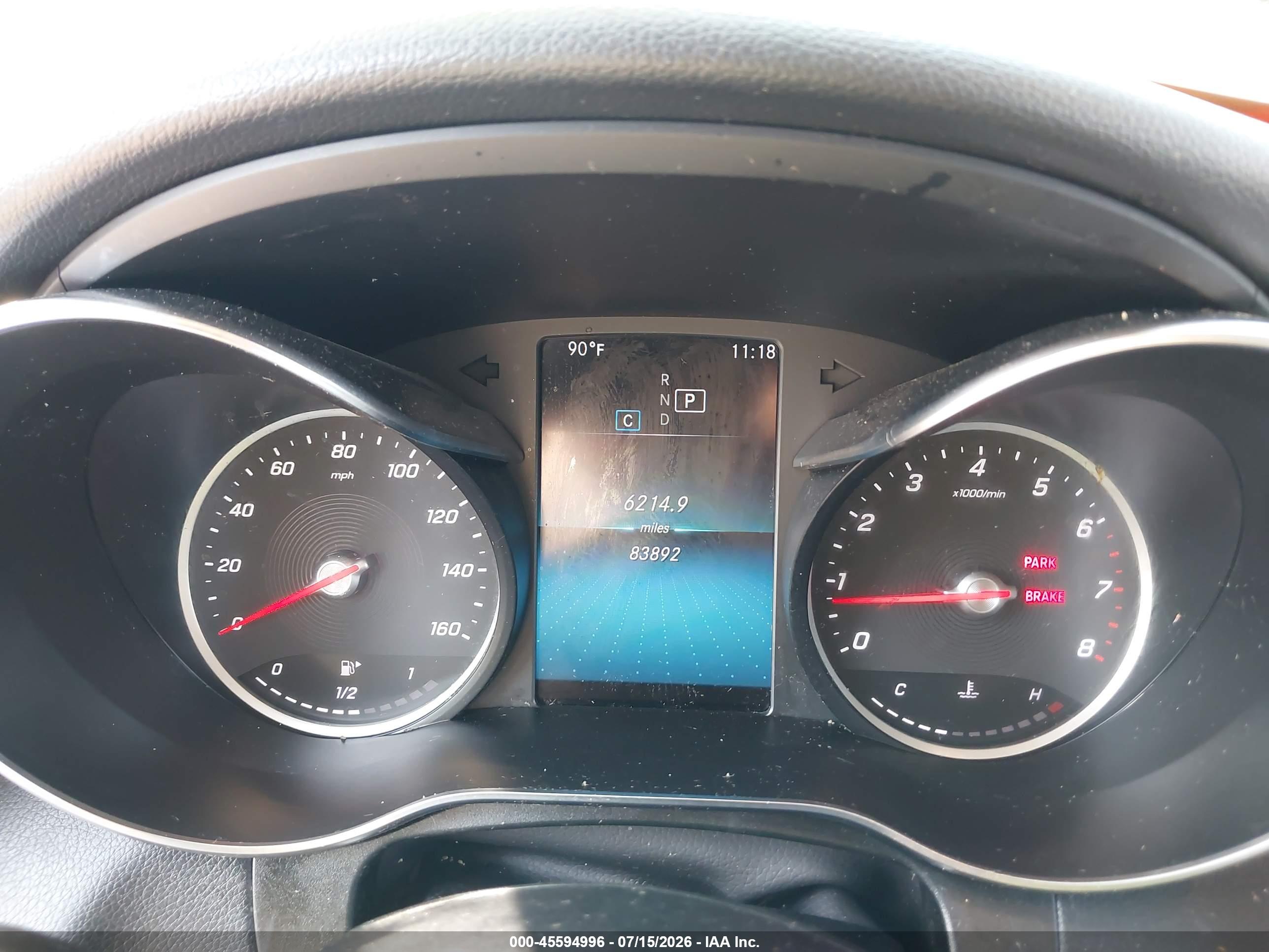 2020 MERCEDES-BENZ GLC 300 4MATIC