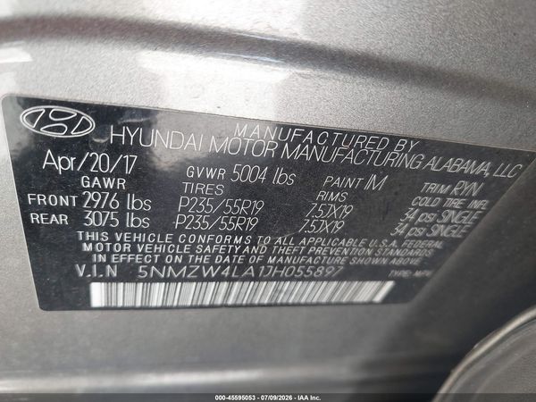 2018 HYUNDAI SANTA FE SPORT 2.0T ULTIMATE