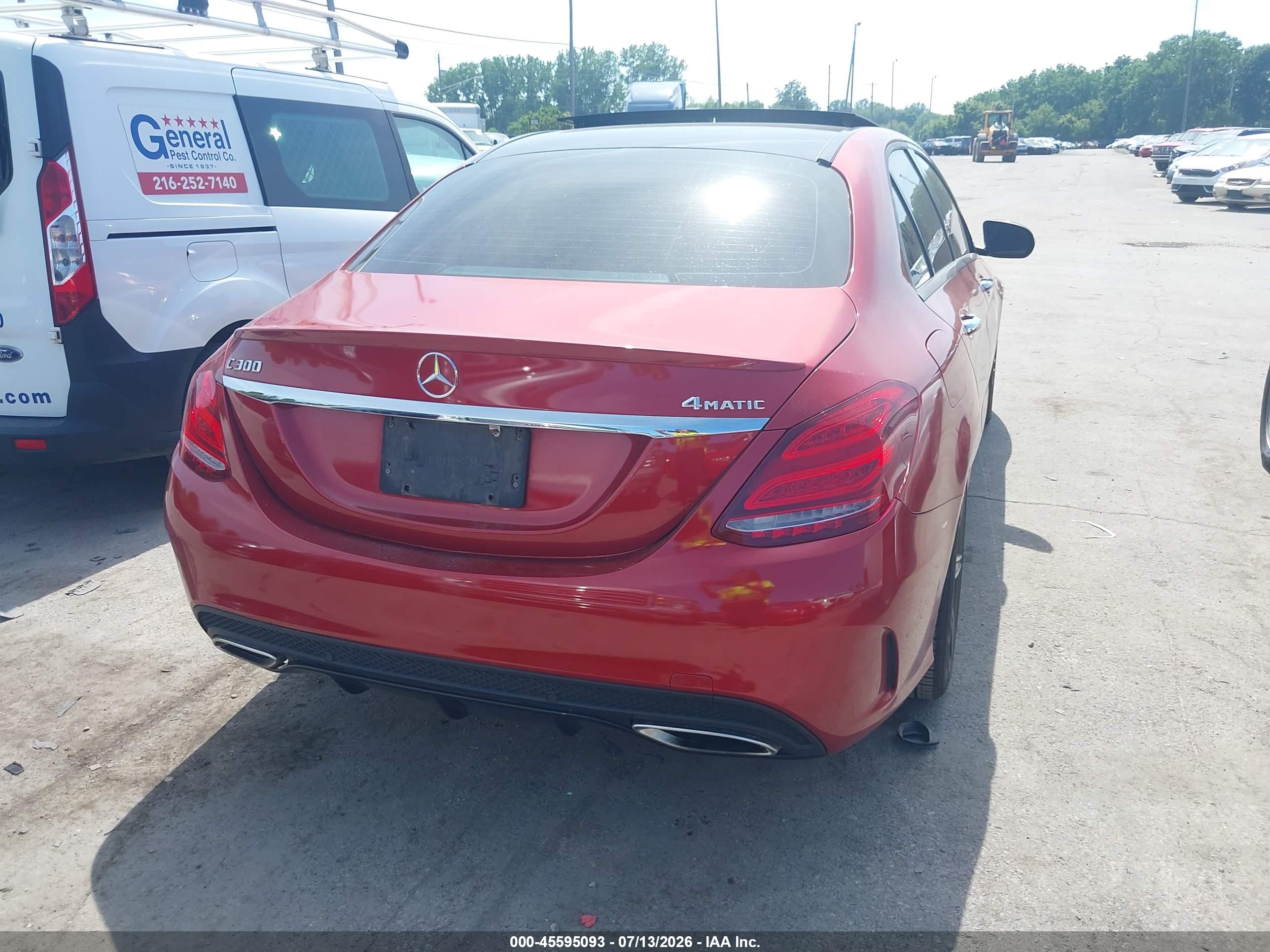 2016 MERCEDES-BENZ C 300 SPORT 4MATIC