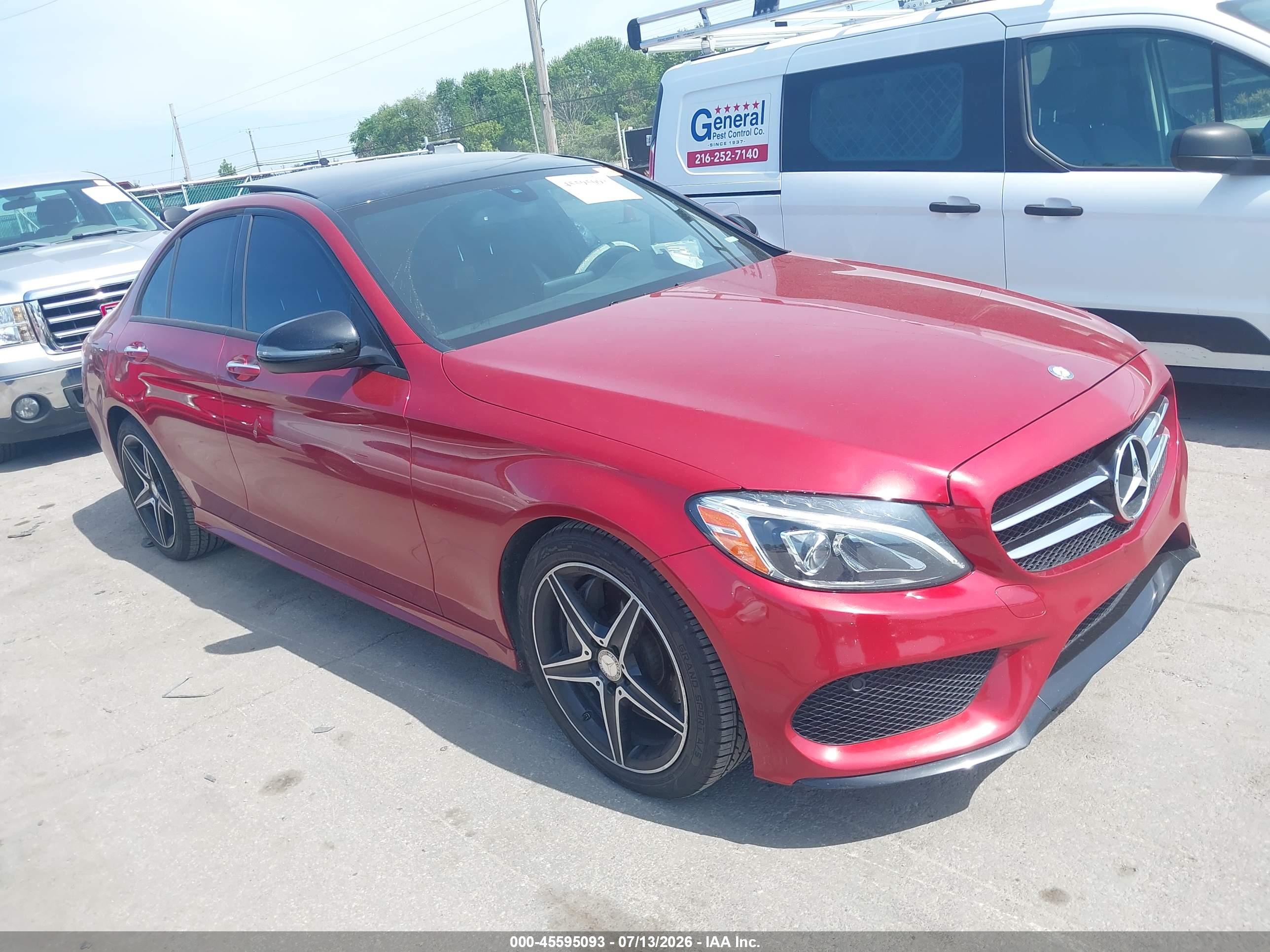 2016 MERCEDES-BENZ C 300 SPORT 4MATIC