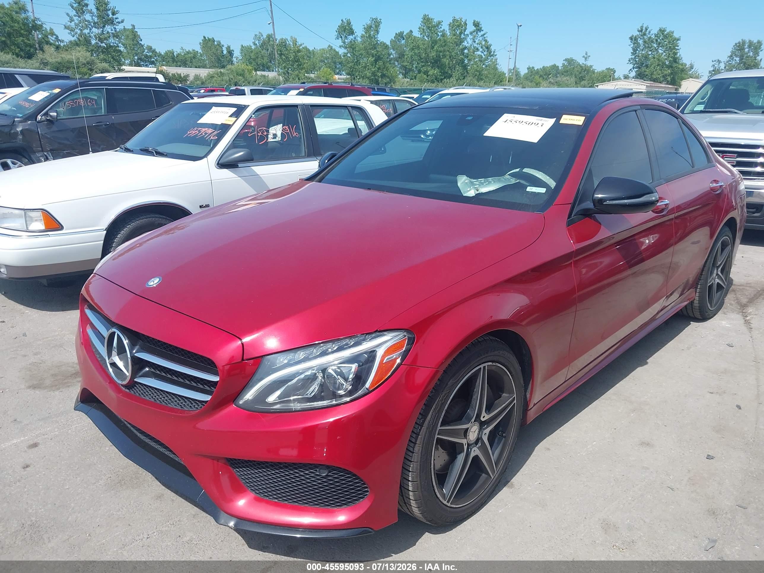 2016 MERCEDES-BENZ C 300 SPORT 4MATIC
