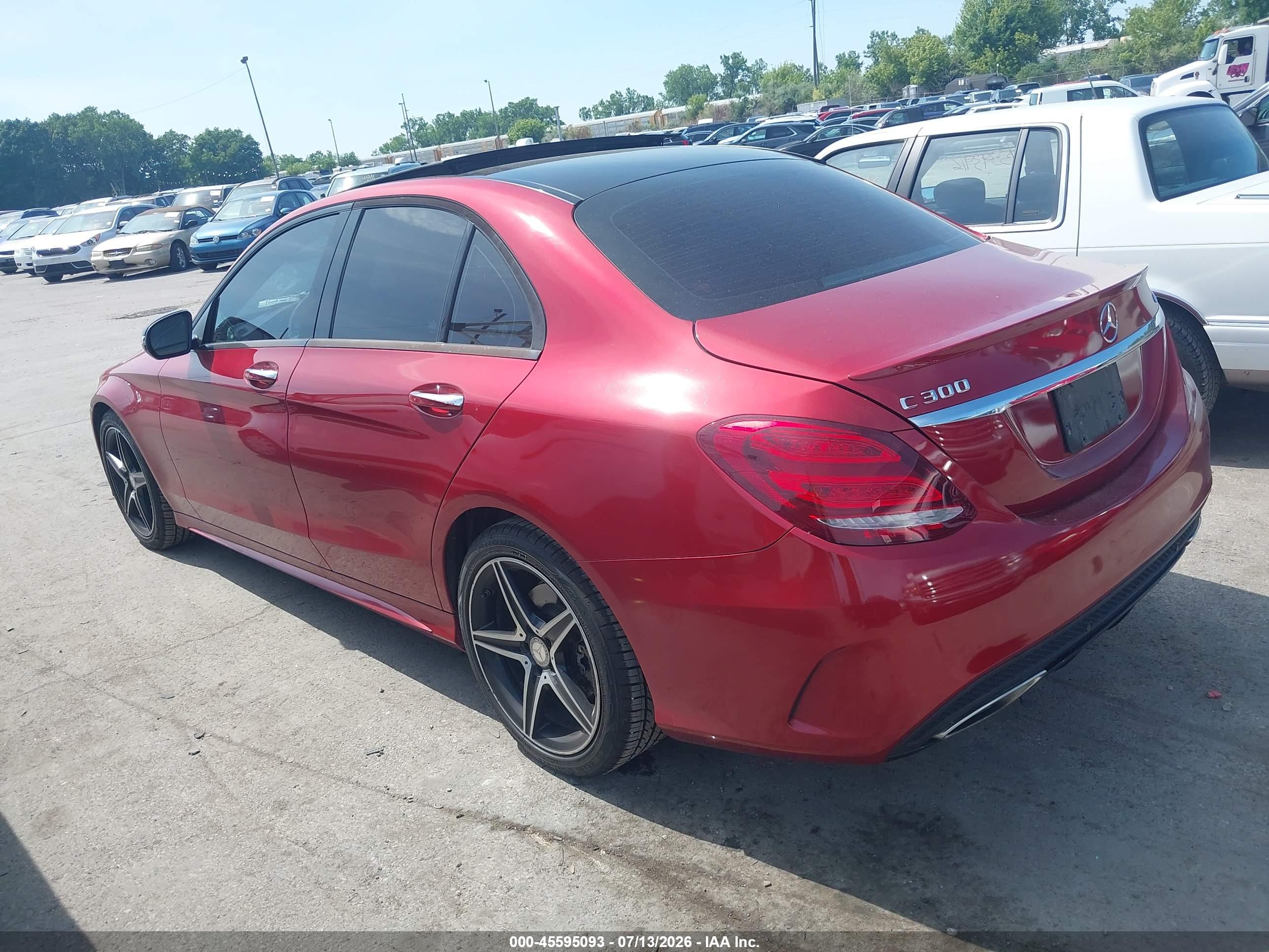 2016 MERCEDES-BENZ C 300 SPORT 4MATIC
