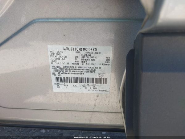 2023 FORD EDGE SEL
