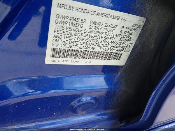 2020 ACURA ILX