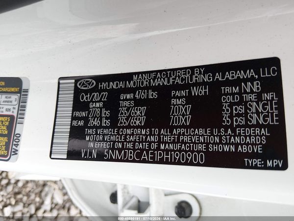 2023 HYUNDAI TUCSON SEL