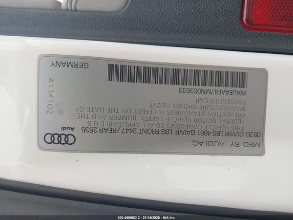 2021 AUDI A4