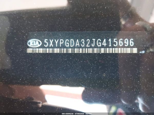 2018 KIA SORENTO 2.4L LX