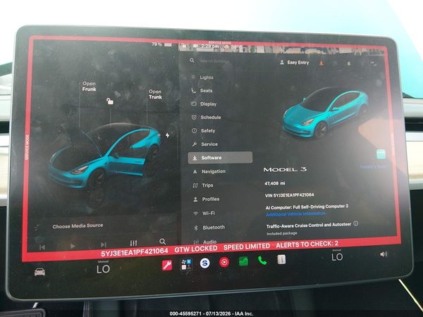 2023 TESLA MODEL 3 REAR-WHEEL DRIVE