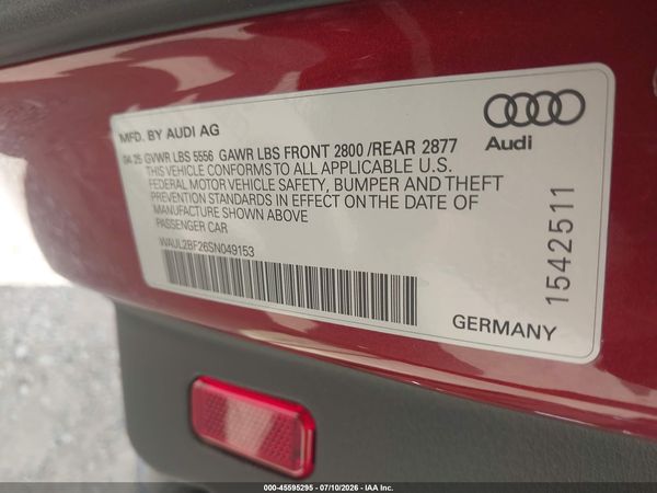2025 AUDI A6