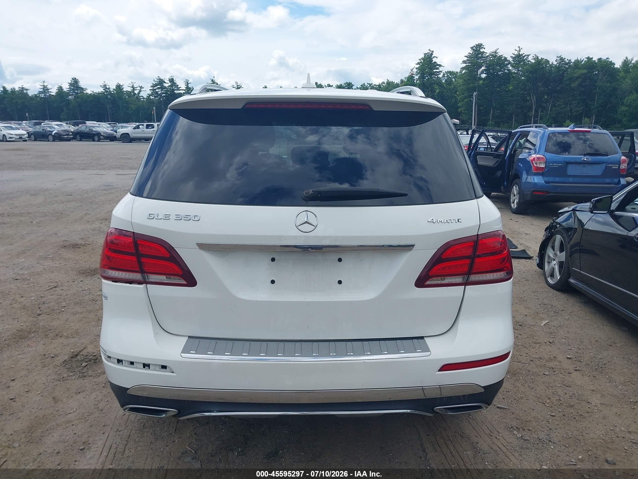 2018 MERCEDES-BENZ GLE 350 4MATIC