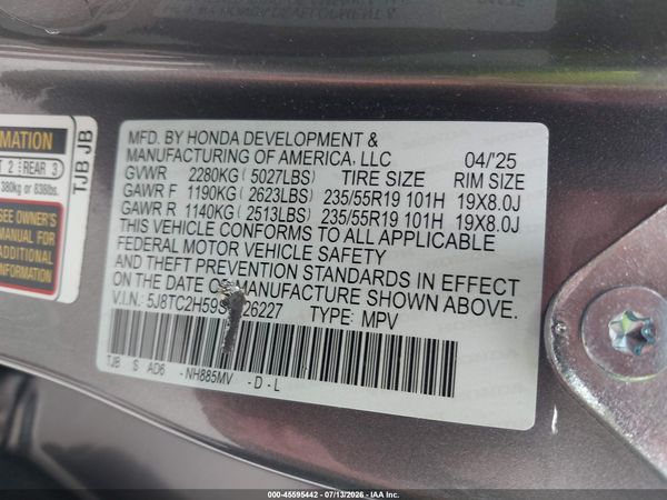 2025 ACURA RDX TECHNOLOGY