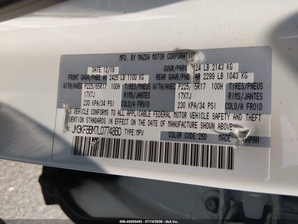 2020 MAZDA CX-5 SPORT